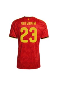 Belgia Michy Batshuayi #23 Jalkapallovaatteet Kotipaita MM-kisat 2026 Lyhythihainen